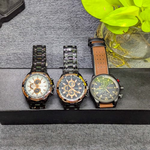 📍តម្លៃ 20$! នាឡិកាដៃ Brand Curren​ ប្រណិតសម្រាប់បុរស!