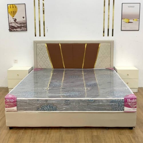 Set bed with mattress available in stock