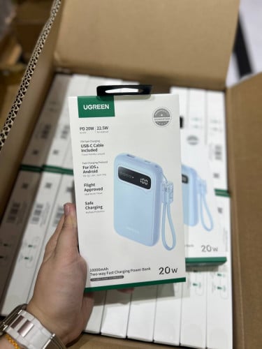 UGREEN 20W 10000mAh Two-way Fast Charging Power Bank 45423B