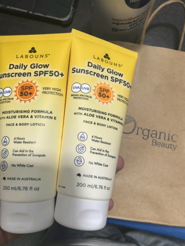 ឡេការពារកំដៅថ្ងៃប្រេនLabouns 200MLដបធំ