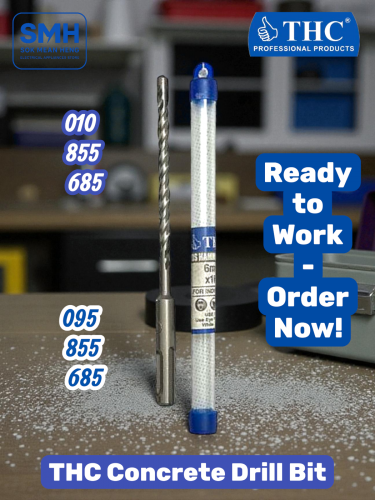 ផ្លែស្វាន.បេតុង THC Concrete Drill Bit