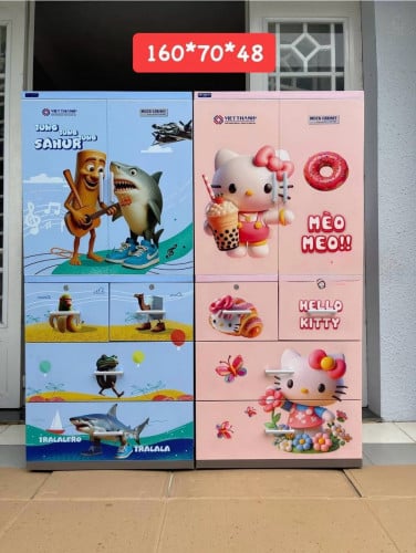 ✨ទូរជ័រដាក់ខោអាវ អាចពកយួរបាន