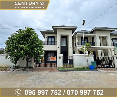 🏠 ផ្ទះវីឡា (Villa) សម្រាប់ជួល ក្នុងបុរី អាម៉ូរី ផ្លូវជាតិលេខ6A