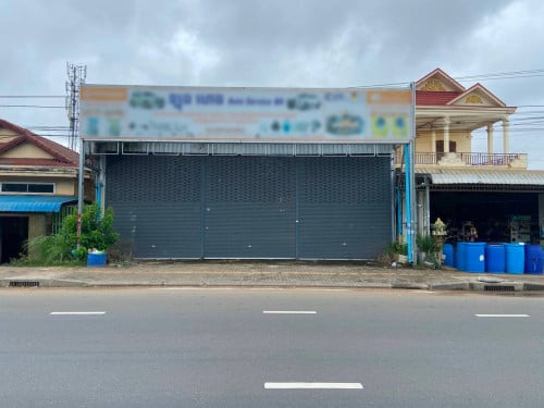 🔰ឃ្លាំងអាជីវកម្មសំរាប់ជួលនៅលើផ្លូវជាតិ6A  ។