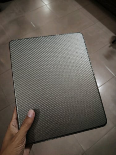 iPad Pro 12.9 2018 kickstand carbon fiber case