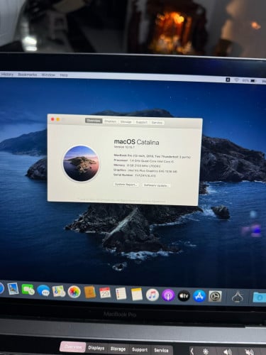 MacBook Pro 13inch 2019 core i5 Ram 8G 1T