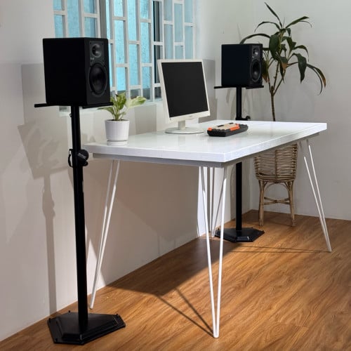 On-Stage SMS6600P Hex-Base Monitor Stands (Pair)