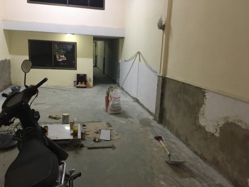 Painting renovation floor tile cielling ជាងថ្នាំណ័