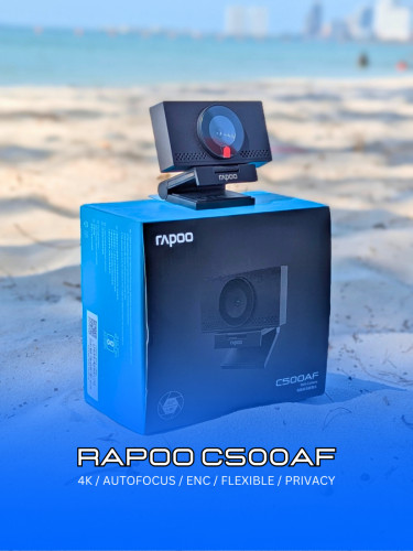 RAPOO C500AF, 4K Autofocus for sharp and clear images