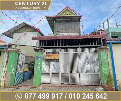 🏘 ផ្ទះល្វែង (ខាង) នៅជិតមន្ទីរ​ពេទ្យ​មិត្តភាព​ខ្មែរ​សូវៀត​ ត្រូវការលក់បន្ទាន់ខ្លាំង