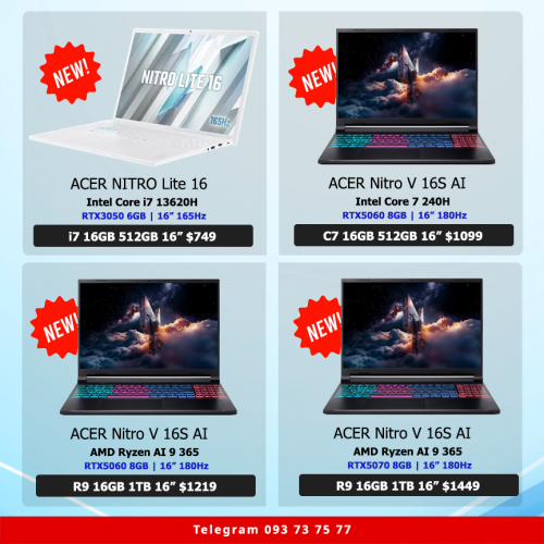 Acer Nitro Gaming 2025