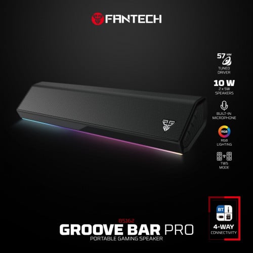 Fantech Bluetooth Speaker Groove Bar Pro BS162