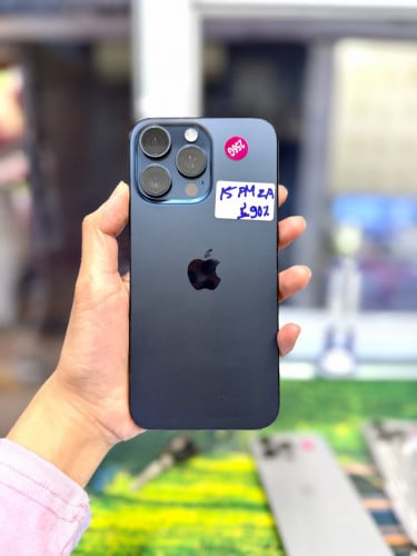 Iphone 15 Pro Max ទំហំផ្ទុក (256G) តួស្អាត 999.99% Model ZA