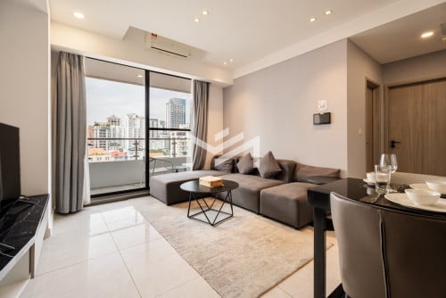 Modern 1BR For Rent In BKK1 With Nice Gym & Pool