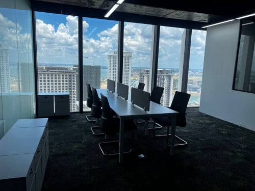 Morgan Tower – Office Rooms & Desks Available Now