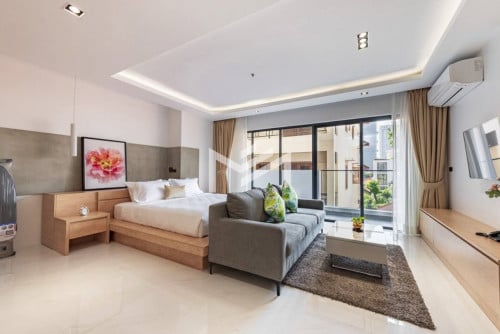 Service Apt For Rent In BKK1 with Nice Gym, Pool Steam, Sauna