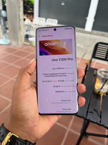 Vivo Y 300 pro sim2 ram12G /512G / CH/