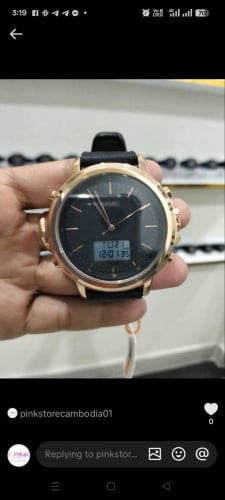 នាឡិកាខ្សែស្បែក 18$ ដឹកជូន