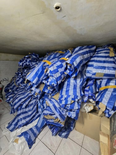 ក្រដាសគ្របដំណាំ នឹងសម្ភារៈសំណង់