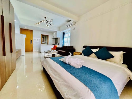 Studio unit for rent Close to Hun Sen Blvd (Road 60m)【公寓出租】金边洪森大道附近 单间 出租 | R1577