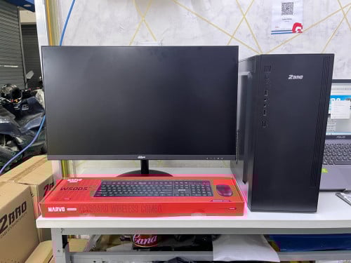 ឈុតកុំព្យូទ័រ​ i5 + Monitor 27" ជំនាន់ទី11 មួយទឹកនៅស្អាត99%