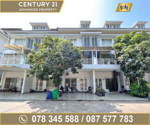 🏠 វីឡាកូនកាត់ (LA) សម្រាប់ជួល ក្នុងបុរី ប៉េងហួត 598 ផ្លូវឯកឧត្តមជាសុផារ៉ា