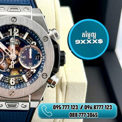 💙 មួយទឹកនៅថ្មី99% ថ្មីណាស់ តម្លៃល្អទៀត 9xxx$ 2023 size 42mm Full set