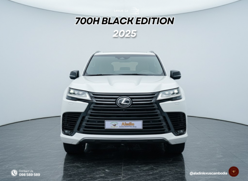 2025 Lx 700h Black Edition Full បញ្ជាបញ្ឆេះ