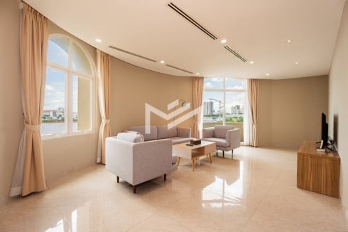 2BR Service Apt For Rent In Tunle Bassac- Diamond Island