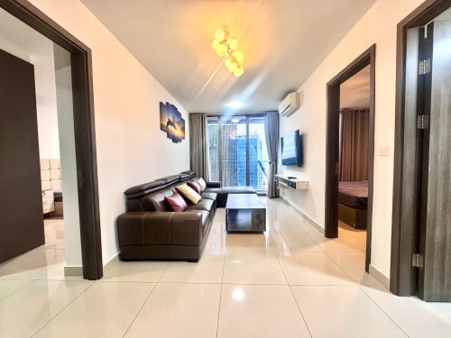 3BR For Rent On High floor 43rd- At The Peak Residence, Diamond Island