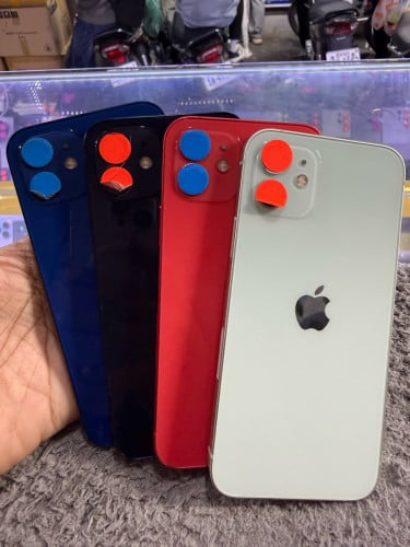 iPhone 12 128G LL/A ហ្សុីនសំណុំស្អាត មានឆ្នាំងសាក