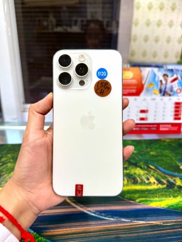 Iphone 15 Pro Max ទំហំផ្ទុក (512G) តួស្អាត 98.999% Model CH