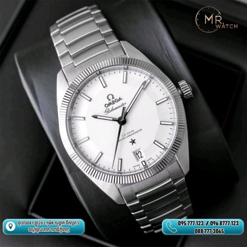 Omega Constellation Globemaster White Dial Fullset Y2016