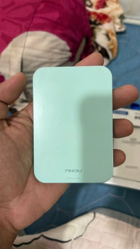 Power bank ប្រើខ្សែក៏បានសាកអត់ខ្សែក៏បាន