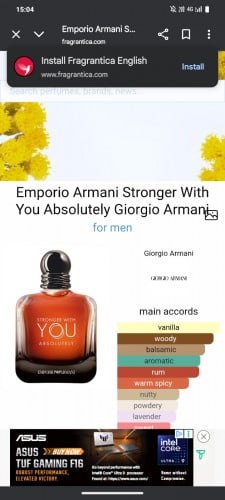 Stronger with you absolutely