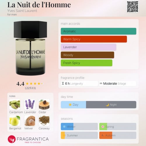 YSL la Nuit de lhomme
