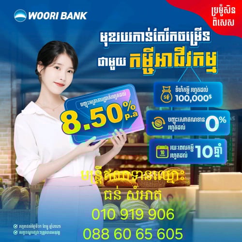 ផ្តល់កម្ចីគ្រប់ប្រភេទ