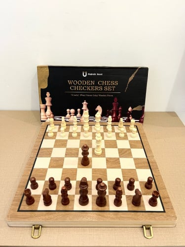 ក្តារអុកនិងឈែកខឺ - Chess Checkers Set