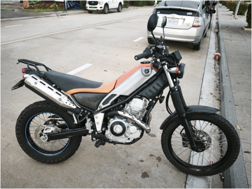 ម៉ូតូស្អាត​ Yamaha Tricker 250cc