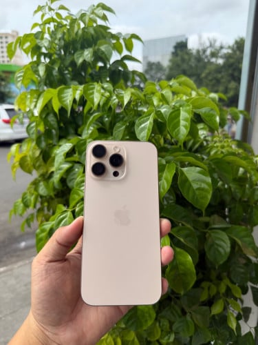 16Promax 256Gb ZA Sim2 Desert ថ្ម 91% ស្អាត