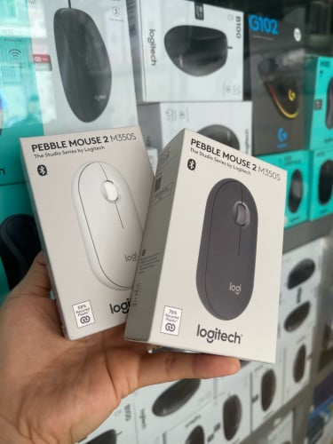 Mouse Bluetooth and Wireless Logitech Pebble M350