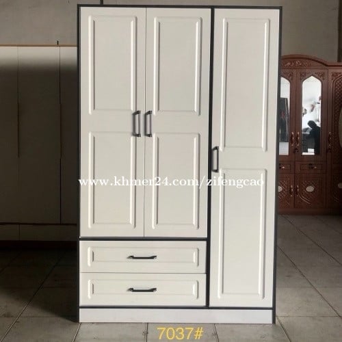 120x55x190cm/HA7037# Wardrobe ទូខោអាវ