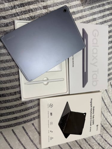 📲📲📲 :Samsung Tab S10 FE simRam 8G Rom 128G   Keyboard Color : blue 99%Price: 439$