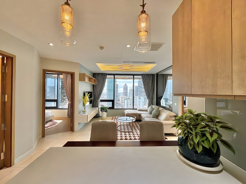 2BR Service Condo For Rent- The Penthouse Residence, Diamond Island