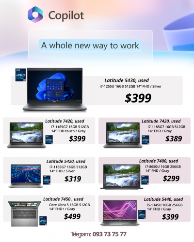 Dell Latitude 5430 , i7-1255U 16GB 512GB 14" FHD