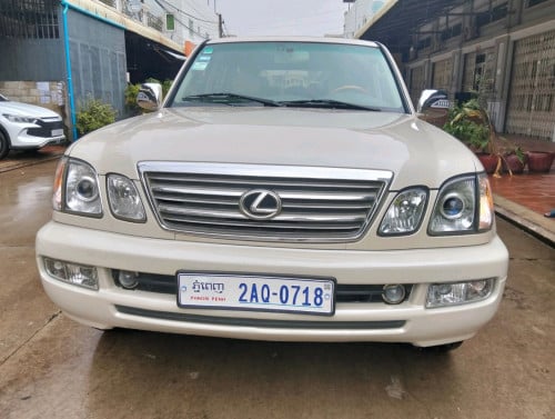 LX470 ឆ្នាំ03 សាំង+ហ្គាស ប្រភេទឡានស្អាត