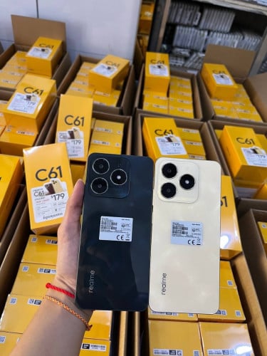 Realme C61 (6/256GB) ថ្មីប្រអប់