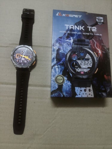 Sell kospet tank T2 smart watch condition 99% ទុកចោលអត់សូវប្រើ