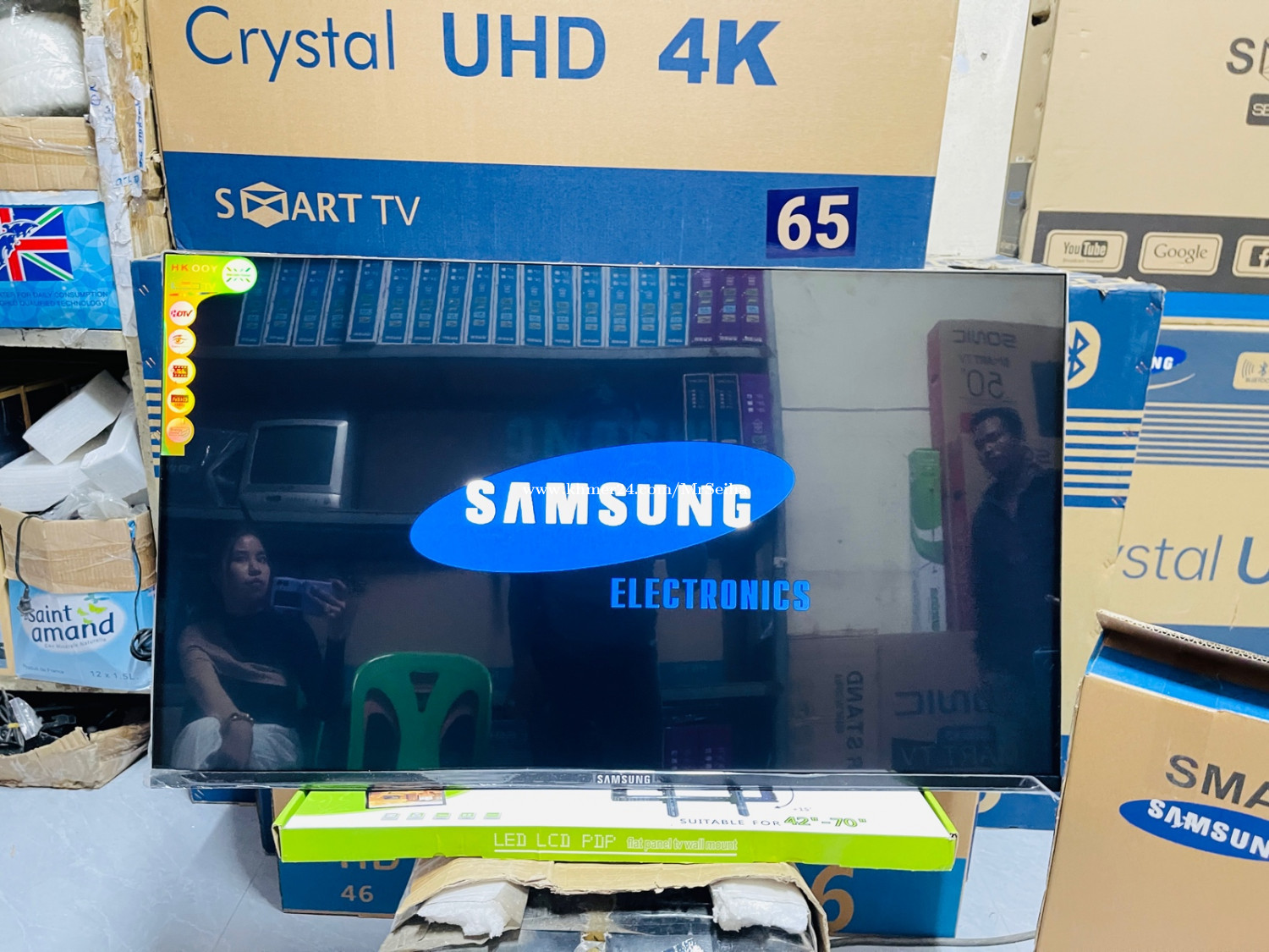 46 inch crystal smart TV price $210 in Tuek L'ak Muoy, Tuol Kouk, Phnom ...