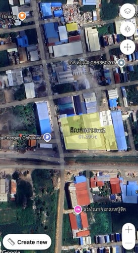 ដីកែង សម្រាប់លក់បន្ទាន់ ផ្លូវរទេះភ្លេីង​ កាកាប២​ ពោធិ៍​សែនជ័យ​ ភ្នំពេញ​